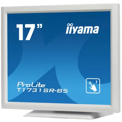 Produktbild von iiyama T1731SR-W5, 43,2 cm (17"), 1280 x 1024 Pixel, 200 cd/m², 0,264 x 0,264 mm, 1000:1, 5 ms