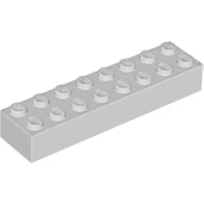 Zdjęcie produktu dla Lego® 2x8 klocek 3007 - 1 szt. jasnoszary