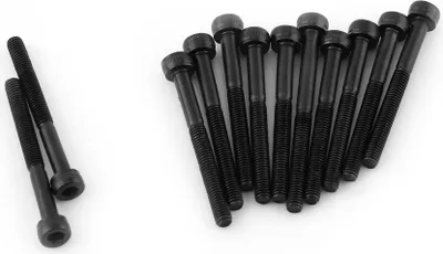 Obrázek produktu pro M3 černé šrouby s vnitřním šestihranem (M3*30 mm, částečný závit, 24 kusů)