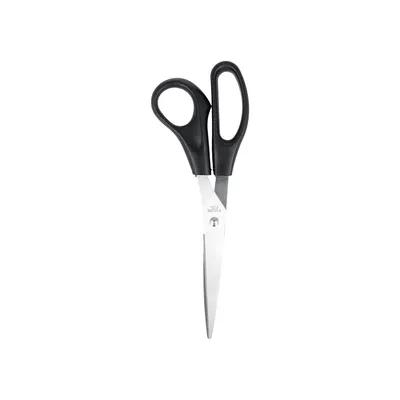 Produktbild von Küchenschere EUROHOME Haushaltsschere aus rostfreiem Edelstahl - Bastelschere mit schwarzem Kunststoffgriff - 21 cm
