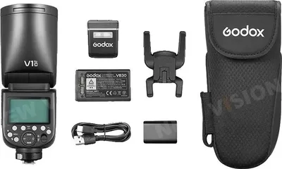 Obrázek produktu pro Blesk fotoaparátu, kompatibilita s TTL, vysokorychlostní synchronizace, V1PRO-C