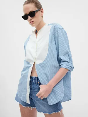 Produktbild von GAP Gestreiftes Oversize-Hemd 567840