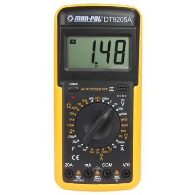 Obrázok produktu pre Digitálny multimeter DT-9205A 00117