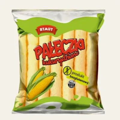Produktbild von RYMUT Maisstangen, glutenfreier und gentechnikfreier Maissnack, 60 g
