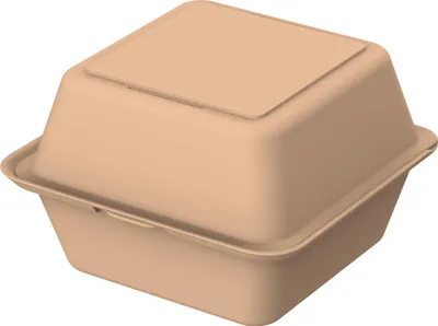 Produktbild von Burgerbox "Take away" Verpackung beständiges braun