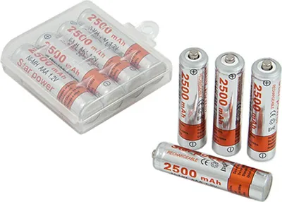 Produktbild von Apt 4X Aaa Star Power 2500Mah Ni-Mh Batterie