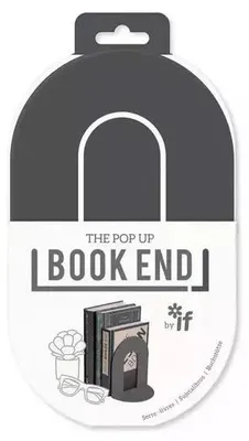 Produktbild von Book End Buchstütze dunkelgrau