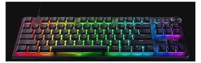 Image de Razer Huntsman V3 Pro Low-Profile TKL : Clavier mécanique optique analogique pour e-sport, 8KHz