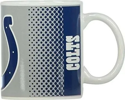 Produktbild von NFL Indianapolis Colts Kaffeetasse Tasse Fade Logo Becher Kaffeebecher Football