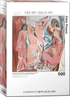 Obrázok produktu pre 500-dielne puzzle Picasso Dievčatá z Avignonu