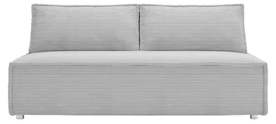 Zdjęcie produktu dla Sofa Kanapa LUNA z funkcją spania kolor jasny szary