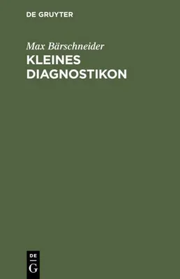 Produktbild von Kleines Diagnostikon