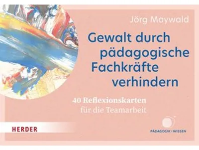 Produktbild von Gewalt durch pädagogische Fachkräfte verhindern