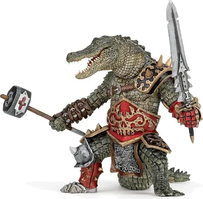 Produktbild von Papo Krokodilmutant, 0,8 Jahr(e), Fantasy World, Grün, PVC
