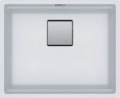 Produktbild von FRANKE KUBUS 2 KNG 110-52 Unterbauspüle / Fraganit / Glacier / Druckknopf / 60 cm