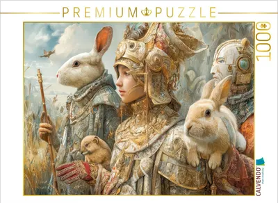 Produktbild von CALVENDO Puzzle Tierparadies | 1000 Teile Lege-Größe 64x48cm Foto-Puzzle für glückliche Stunden