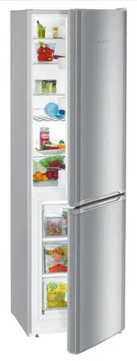 Obrázok produktu pre Liebherr – Chladnička s mrazničkou s technológiou SmartFrost CUele 331-26, strieborná