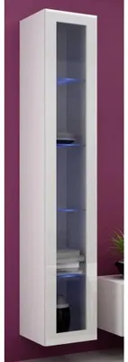 Immagine prodotto di Letto Vetrina VIGO '180' 180/40/30 bianco/bianco lucido