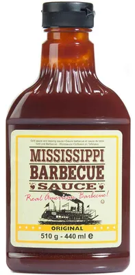 Obrázek produktu pro Mississippi Original BBQ Sauce Marináda na grilování a dipy 440ml