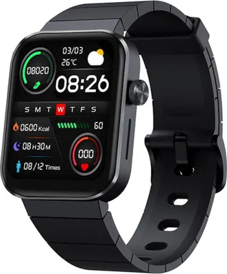 Produktbild von Xiaomi Mibro Watch T1 Smartwatch Mit Bluetooth Telefonfunktion Schwarz (Xpaw006)