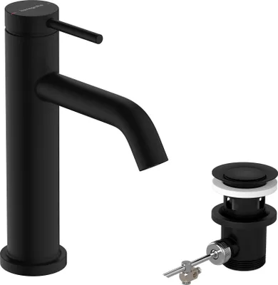 Immagine prodotto di hansgrohe Tecturis S Mitigeur monocommandé pour lavabo 110, saillie 116 mm, 73310670, 73310670