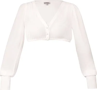 Produktbild von Dirndlbluse Jachenau Langarm ecru 40