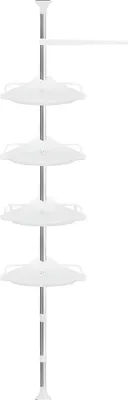 Produktbild von Eckregal Badezimmer in 4 Ebenen
