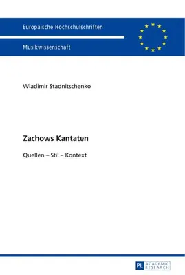Produktbild von Zachows Kantaten