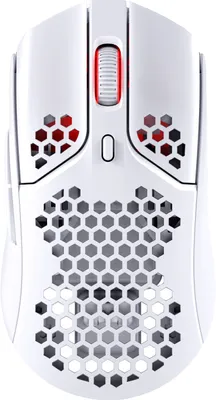 Obrázok produktu pre HyperX Pulsefire Haste - bezdrôtová herná myš (biela) Myš Ambidextrous RF Wireless + USB Type-A Optical 16000 DPI