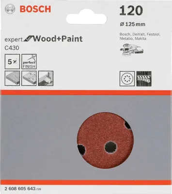 Zdjęcie produktu dla Bosch 2 608 605 643, 5 szt.