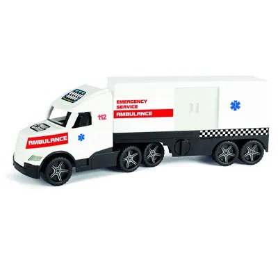Obrázok produktu pre Prídavné záchranné vozidlo Wader Magic Truck vo vitríne ,36210
