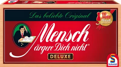 Produktbild von Schmidt Spiele Mensch ärgere Dich nicht - Deluxe, Brettspiel