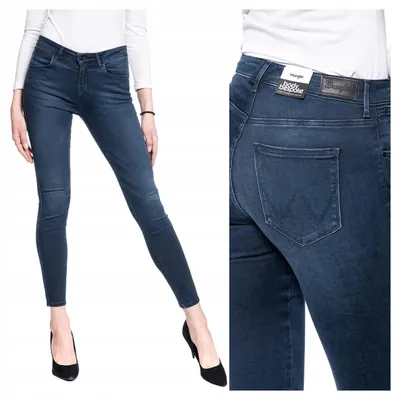 Produktbild von Wrangler | Damenjeans Skinny Denim Stretch figurbetont klassisch W25 L32