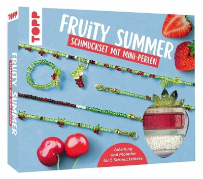 Image de frechverlag Fruity Summer - Ensemble de bijoux avec mini-perle