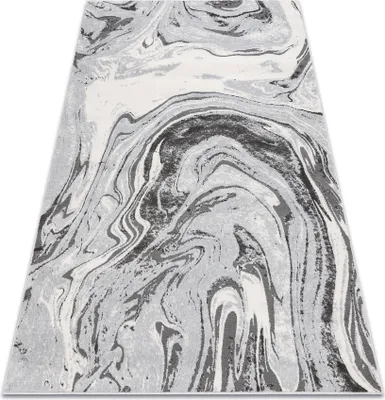 Zdjęcie produktu dla Dywan LIRA E1686 Abstrakcja, strukturalny, nowoczesny, glamour - szary 80x150 cm