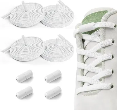 Produktbild von Famanu elastische Schnürsenkel ohne Schleifen - verstellbar, universell für Erwachsene und Kinder