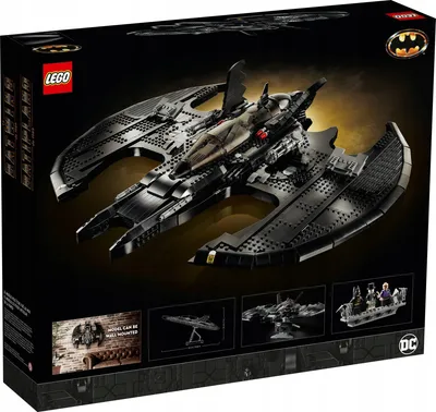 Zdjęcie produktu dla LEGO DC Comics Super Heroes Batwing z 1989 roku​, Zestaw do budowania, 18 lat(a), Plastik, 2363 szt., 3,8 kg