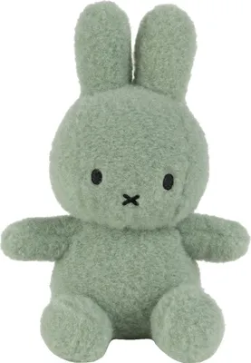 A stuffed Miffy bunny toy is shown against a white background.