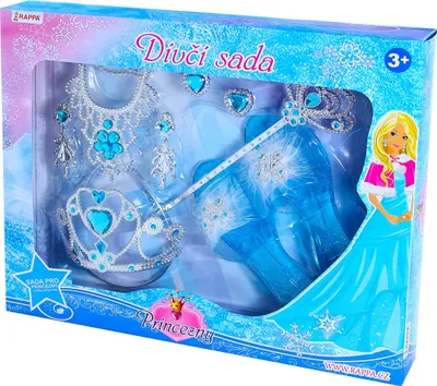 Produktbild von RAPPA Mädchen-Set mit Schuhen für Prinzessinnen