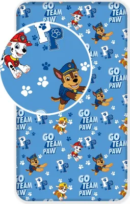 Immagine prodotto di Lenzuolo per bambini Paw Patrol Go Team