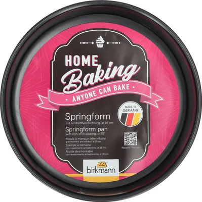 Produktbild von IRKMANN Springform Ø 26 x H 6,5 cm, Kohlenstoffstahl,  Germany, Mit Antihaftbeschichtung, 888