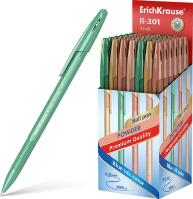 Produktbild von Kugelschreiber R-301 Powder 0,35mm 50er Pack Blau