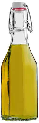 Produktbild von Glasflaschen - 250 ml Bügelflaschen - Mechanischer Bügelverschluss - Luftdicht Wiederverwendbar - Set mit 3 Stück