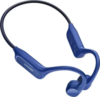 Obrázek produktu pro Sluchátka s kostní vodivostí, vodotěsná, Bluetooth 5.4, MODRÁ