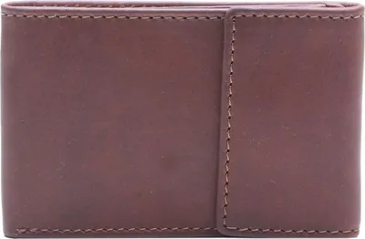 Produktbild von Esquire Mini echt Leder Geldbörse Portemonnaie mit RFID Schutz braun