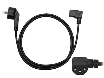 Zdjęcie produktu dla Kabel zasilający do komputera PC 230 V N5 2,5 m kątowy