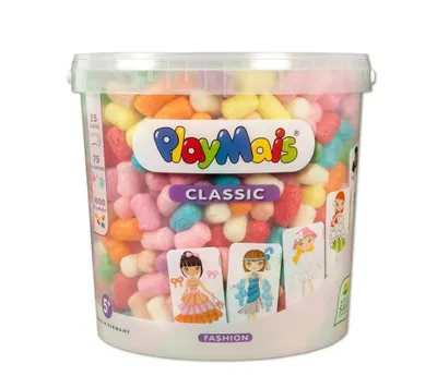 Produktbild von JBM 160487, Bastelset für Kinder, 3 Jahr(e), Mais, Mehrfarbig, 1027 Stück(e)