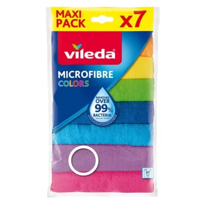 Produktbild von Vileda Mikrofasertücher Colors 7 Stück