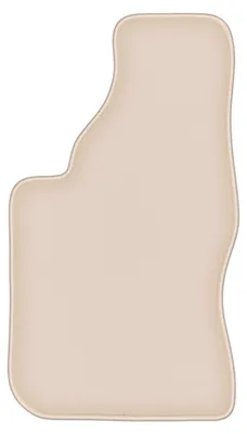 Produktbild von DURBAN Beige Velours-Fahrerfußmatte für Audi V8 Limousine (1988-1993)