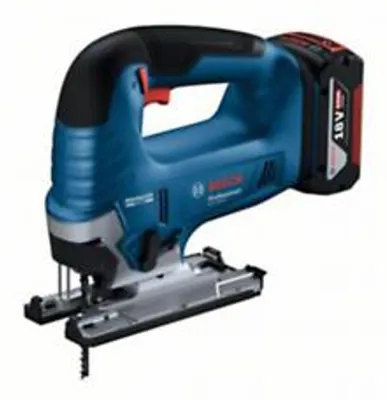 Productafbeelding van Bosch GST 185-LI Professional, bovenhandgreep, zwart, blauw, -45°, -45 tot +45°, 3500 slagen per minuut, 2,6 cm